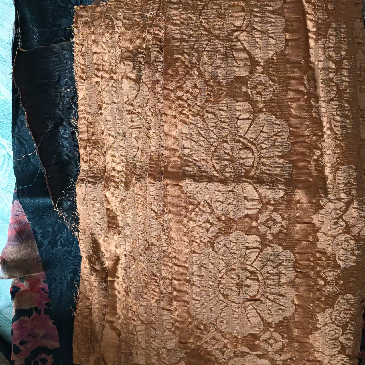 真丝 香云纱丝绒 羊绒 丝绵面料 不支持退换