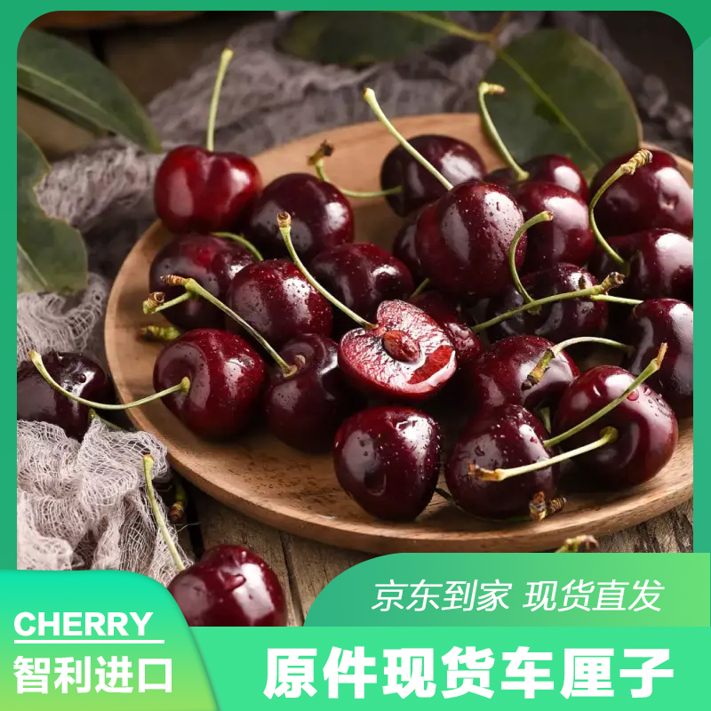 只发川渝&海运桑提娜3JD黑车智利车厘子原件内附果径卡