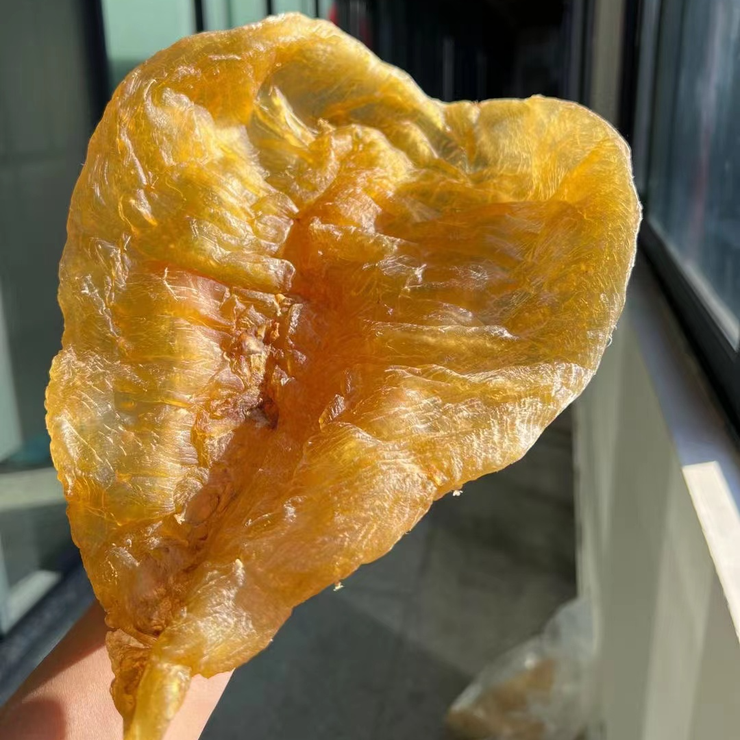 陈年天然正宗斗湖胶鱼胶花胶老胶滋补 花胶干货正品礼盒装1g-500g