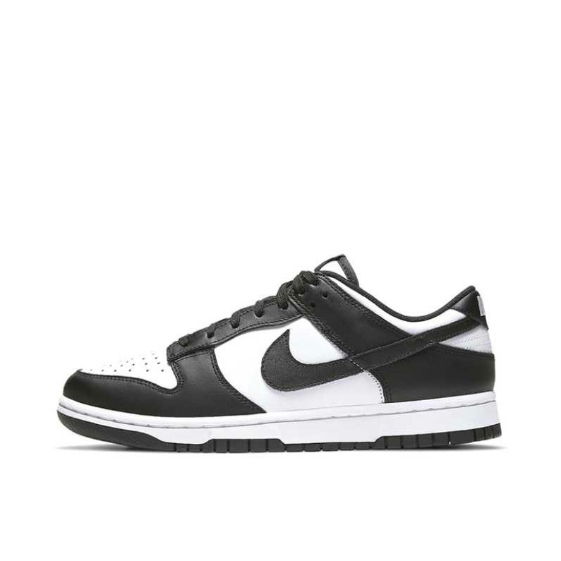 Nike Dunk low 黑白熊猫经典低帮耐磨板鞋女鞋CW1590-100 _二手商品- 大