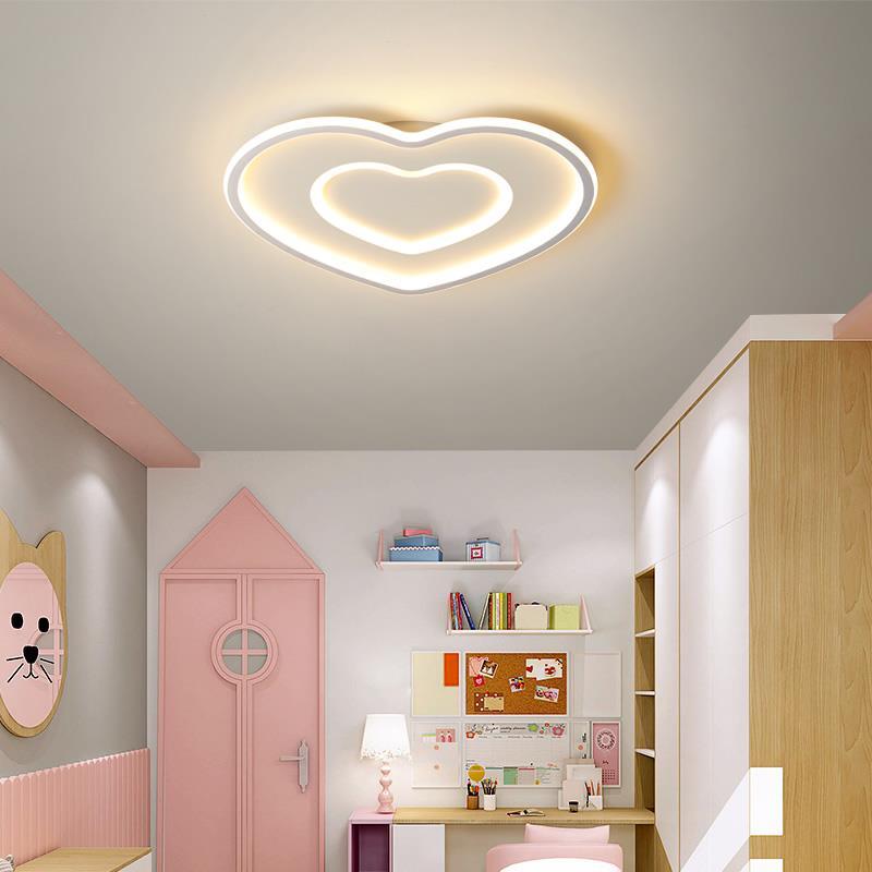 卧室吸顶灯现代简约房间主卧室网红星星灯男孩女孩led吸顶灯饰