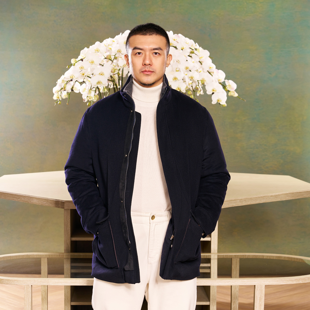 羽绒服M65夹克保暖鸭绒服男短款时尚休闲立领冬毛呢羊绒毛羊外套