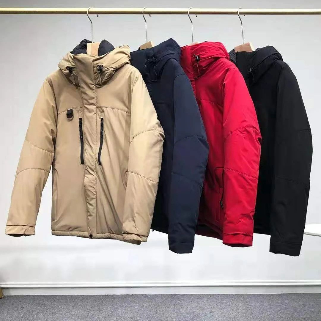 517款冬季户外男士加厚情侣款休闲百搭短款潮流羽绒服外套Y-517