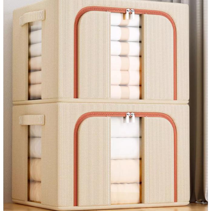 布艺整理盒衣柜衣物折叠筐袋牛津布储物子神器家用衣服收纳箱家用
