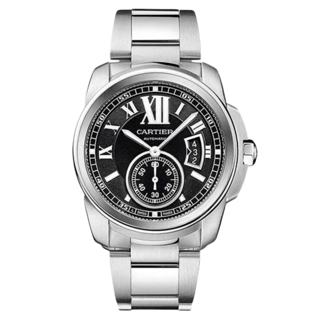 99新 Cartier/卡地亚 卡利博42mm/W7100016/男士自动机械手表经典