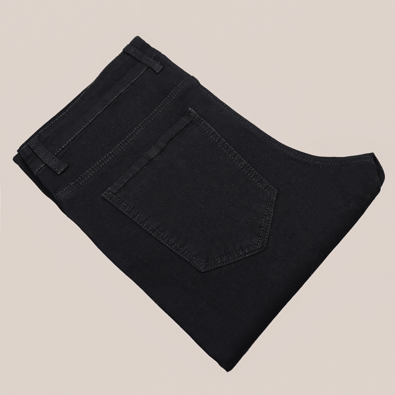 KZ9008男士修身小直筒男牛仔裤子百搭高腰潮流款