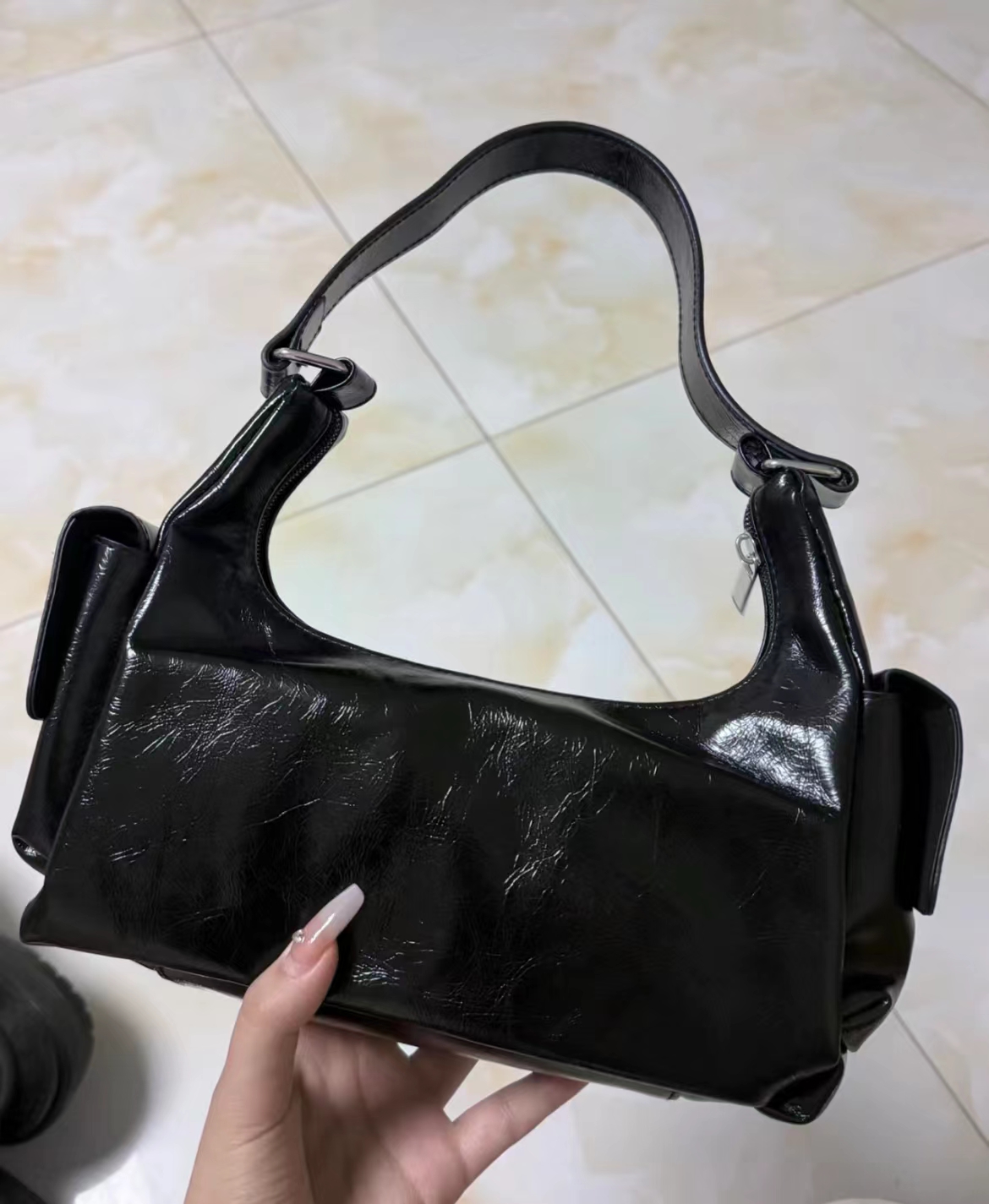 【言言专属二】3个ce家黑色甜酷化妆包包