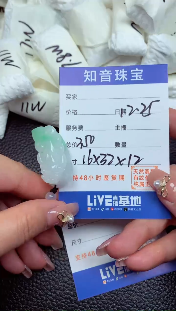 【闪购商品】翡翠颈饰未镶嵌1