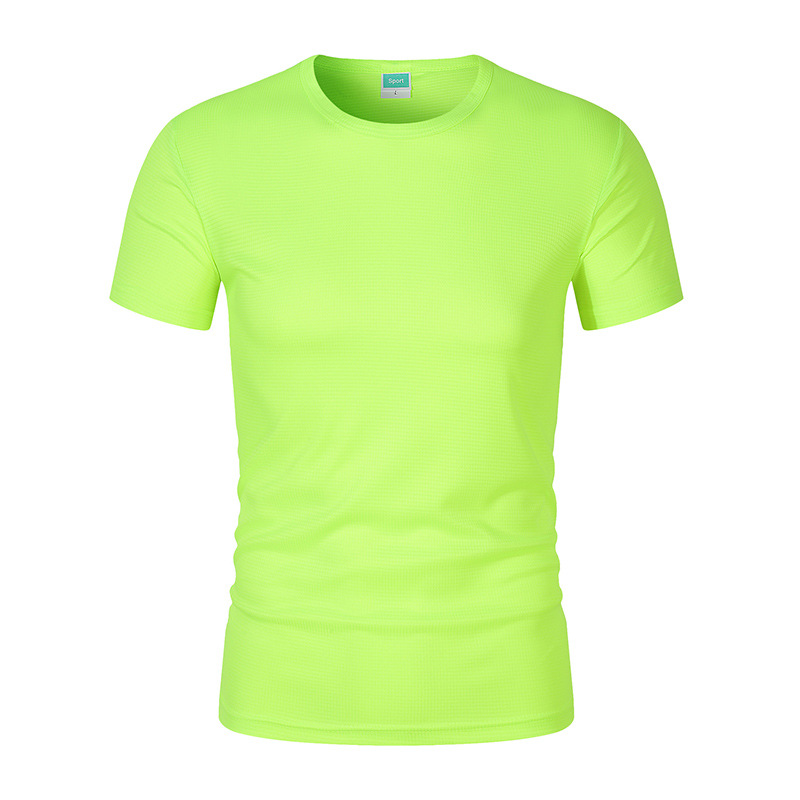 zf 圆领速干t恤纯色短袖，实发配件扣子一个