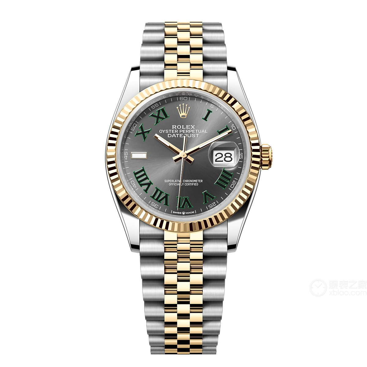 未使用 Rolex/劳力士 25年全套/日志/126233/罗马刻度/36表径