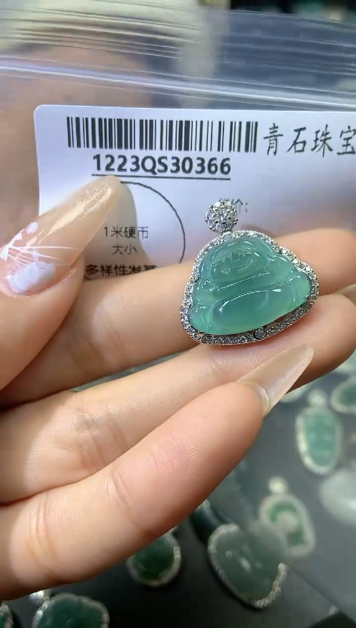 【闪购商品】翡翠颈饰未镶嵌366