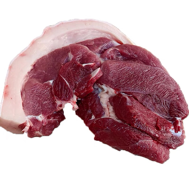 后腿肉湘西农家熟食喂养土猪肉新鲜现杀生猪肉黑白猪瘦肉腿肉