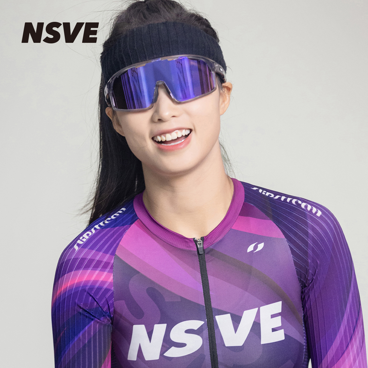 NSVE果冻系列李思同款骑行跑步眼镜可选变色太阳镜运动墨镜 30012