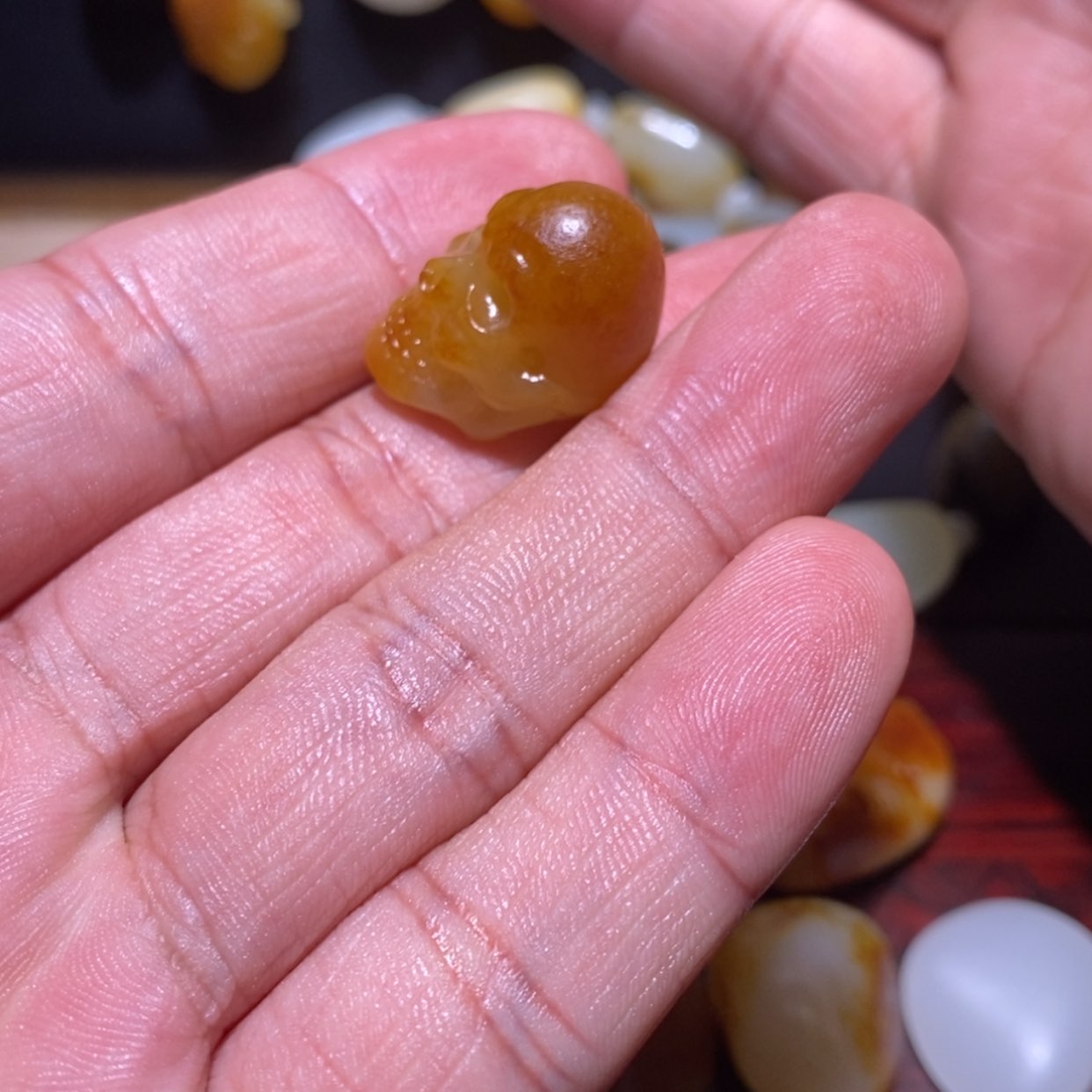 【闪购商品】和田玉吊坠(不含链)未镶嵌红***坊