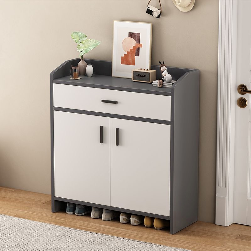 入户门鞋柜家用门口楼道外小户型轻奢玄关柜室外过道电梯口鞋架子