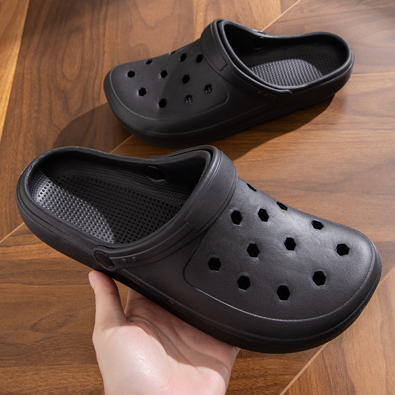 Z拖鞋外穿洞洞鞋防滑包头凉拖凉鞋休闲