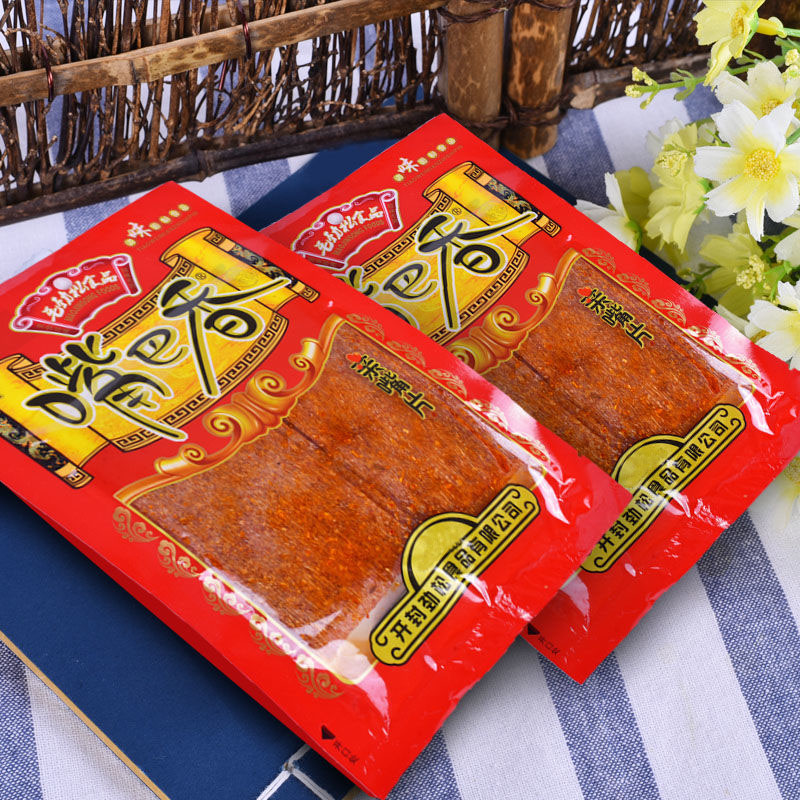 嘴巴香80后怀旧休闲零食辣条亲嘴片辣片麻辣素食面筋大辣过瘾回味