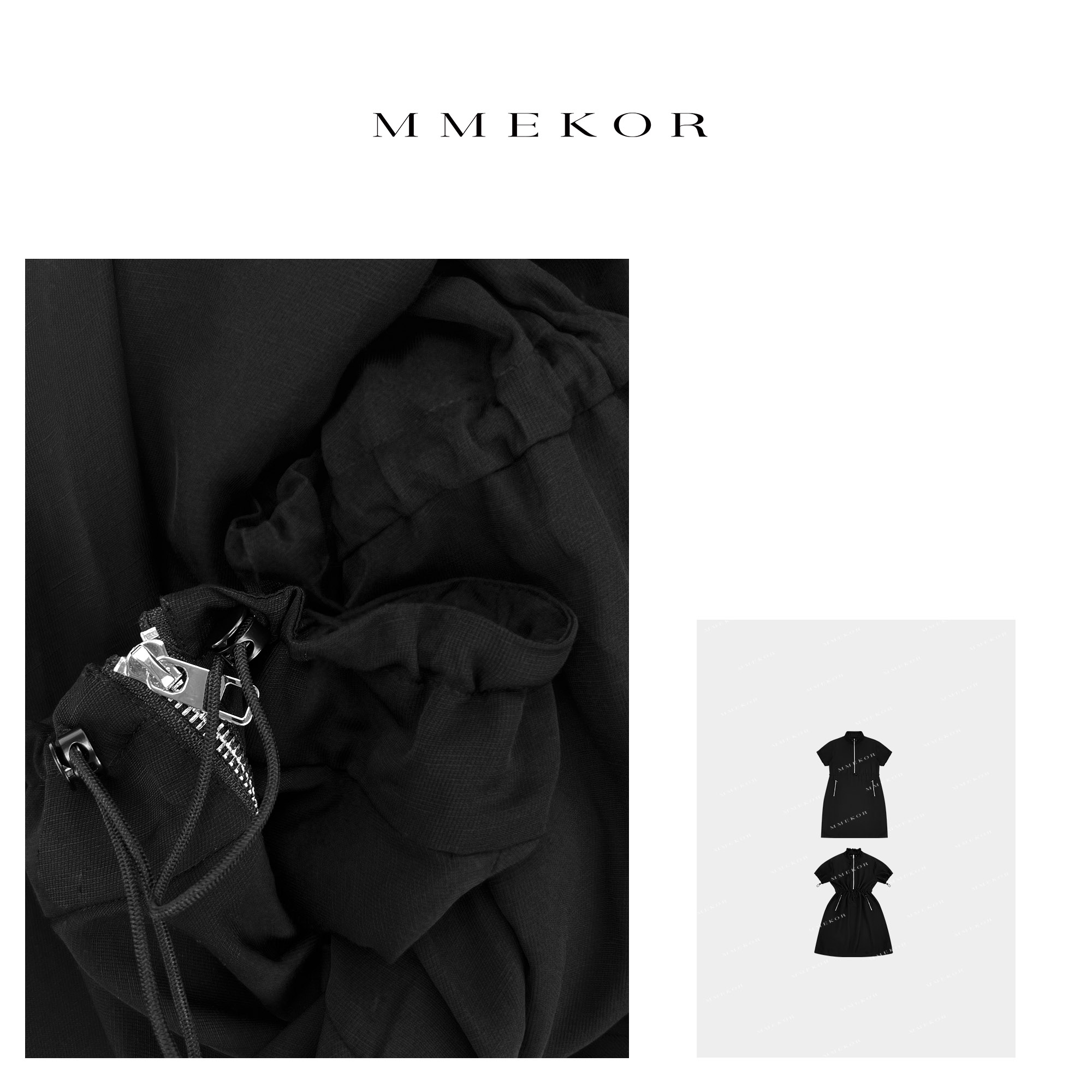 MMEKOR “里约夜曲”连衣裙 2024春夏新款春夏穿搭裙子 67086