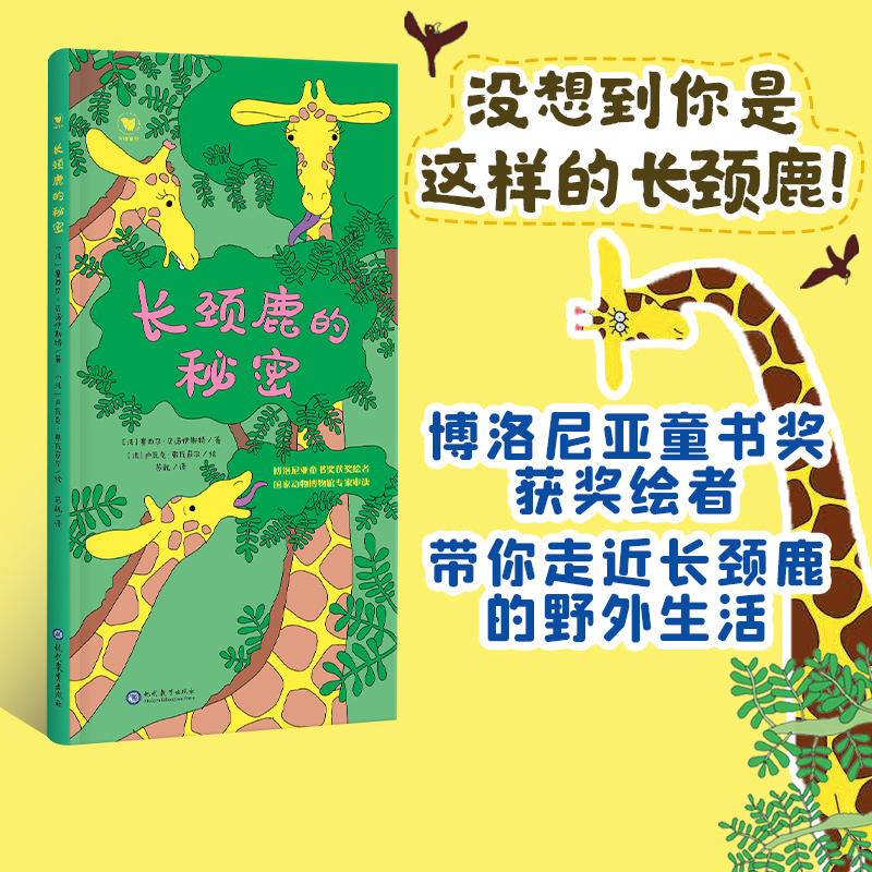 长颈鹿的秘密 3-8岁科普绘本 现代教育出版社