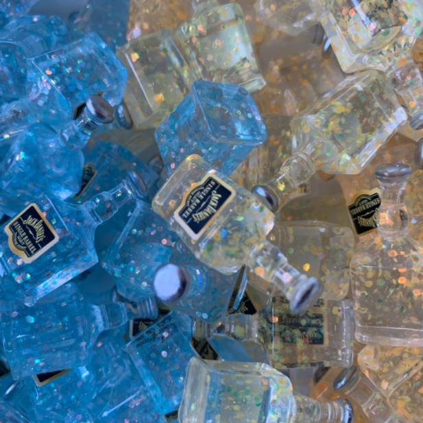 仿真创意迷你DIY小酒瓶玩具生日礼物微缩饮料家居相框摆件