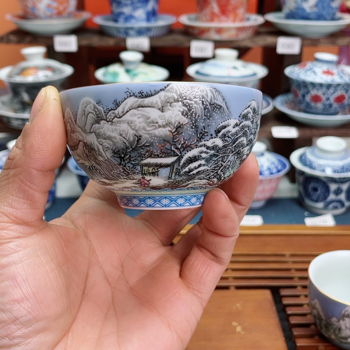【闪购商品】仿古泥仿古釉牧*人