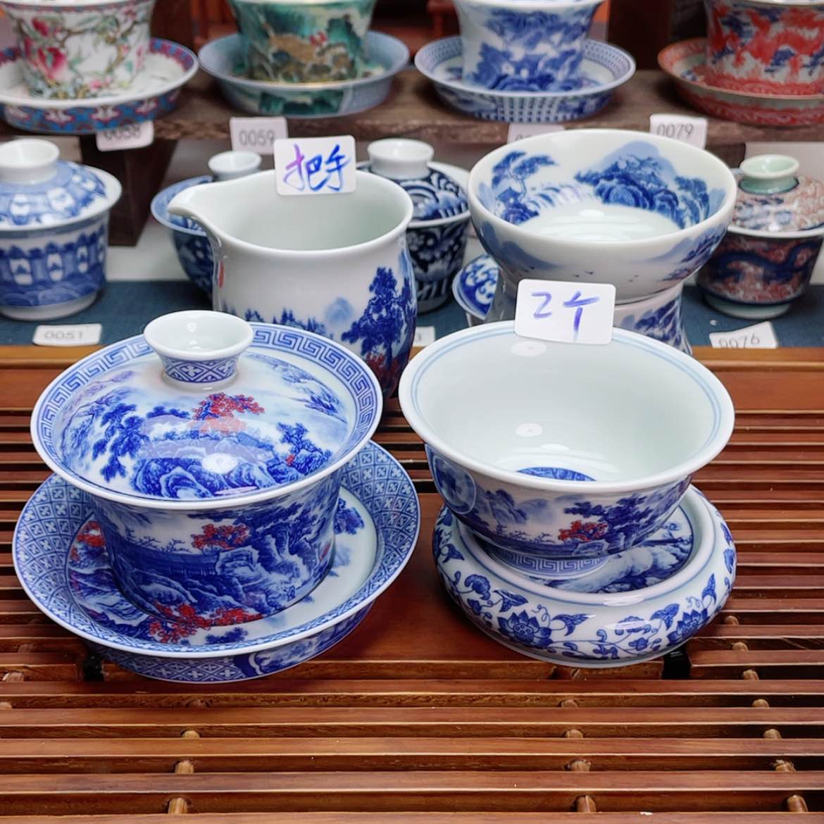 【闪购商品】仿古泥?**子客杯两个