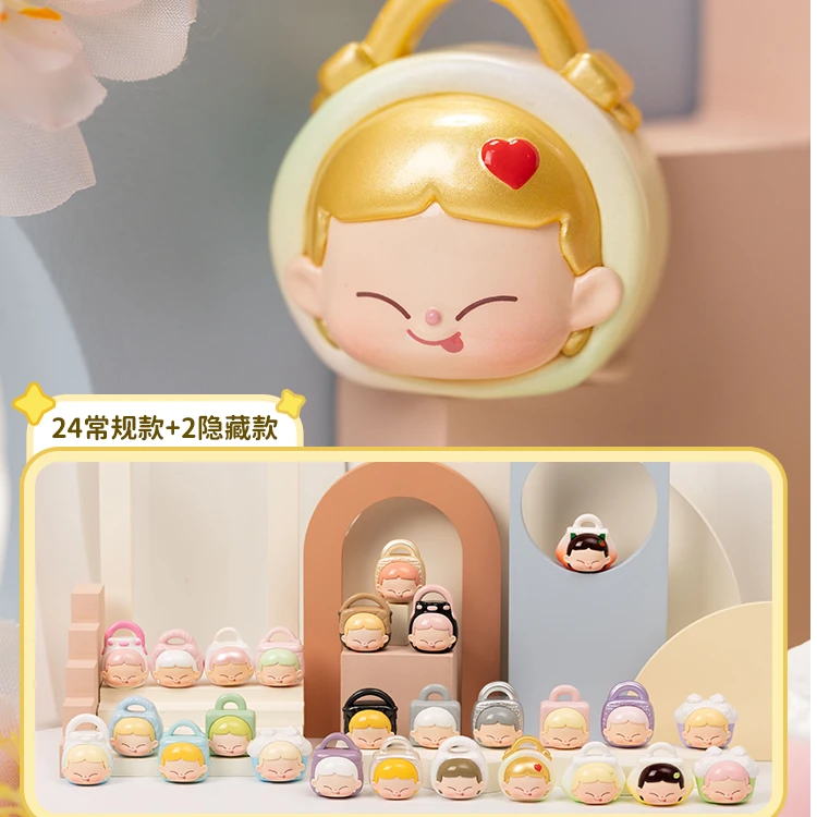 【拆盒】MiKA的珍藏mini包包贴贴乐包包头盲袋盲盒冰箱贴磁吸