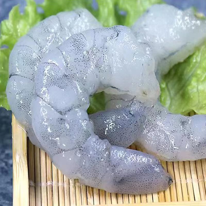 顺丰发货海虾仁肉质紧实 速冻大虾仁Q弹紧实美味 到手四包四斤