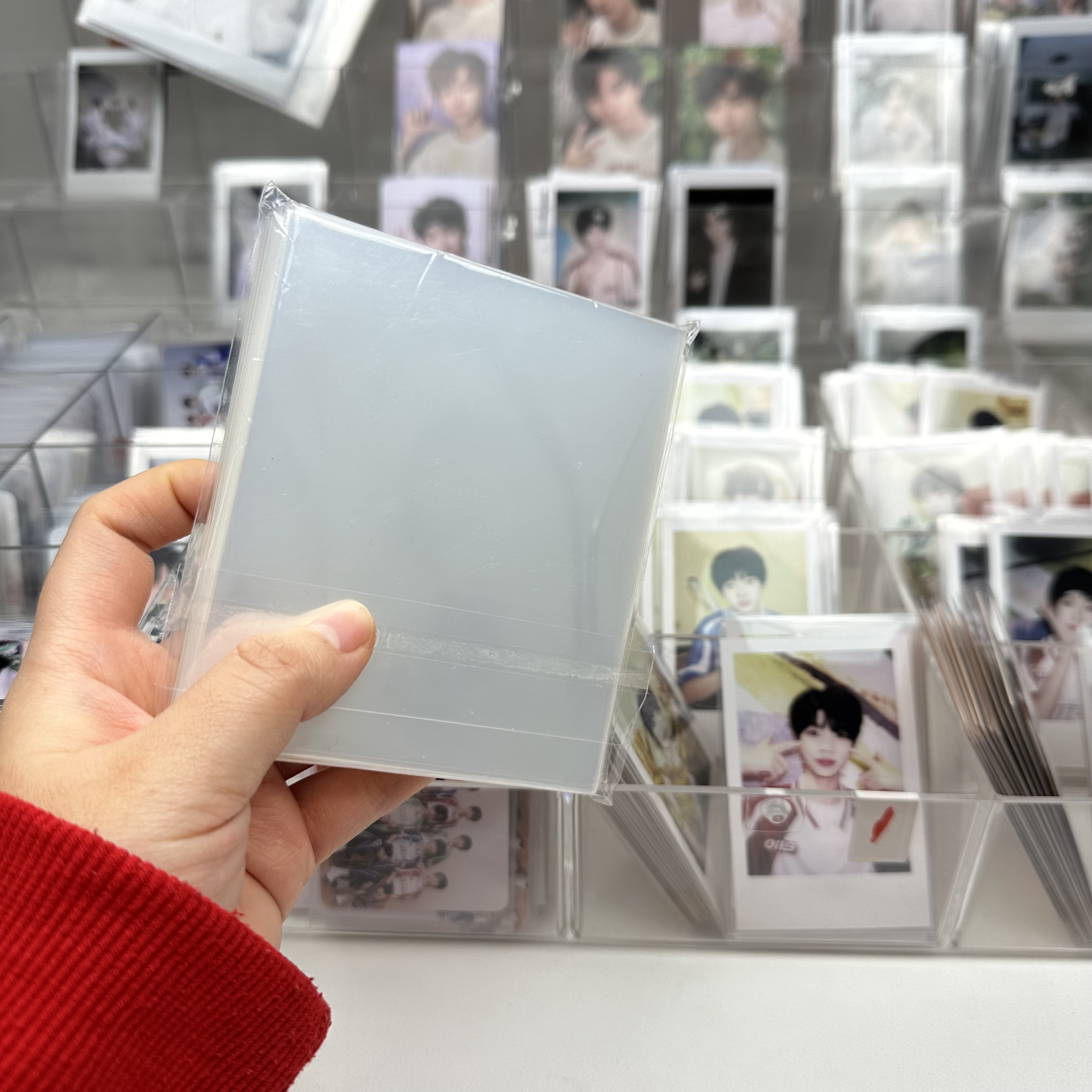 【卡膜】宝丽来拍立得卡膜 高透超厚20丝卡膜 可放五寸拍立得