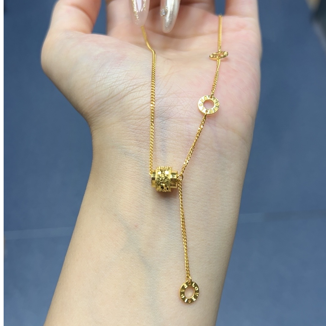 老板娘专属 足金999三饼小蛮腰套链百搭时尚精美精致（多退少补）