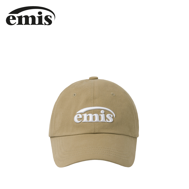 【温小妮专属】emis帽子新标经典棒球帽杨幂朱一龙同款米色鸭舌帽