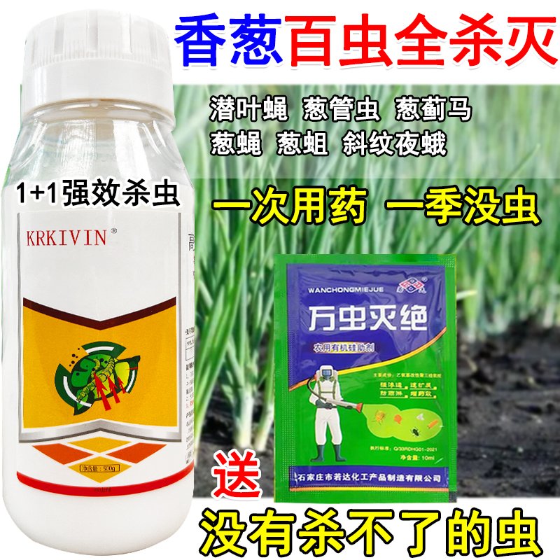 香葱专用杀虫剂香葱杀虫药害虫全杀红蜘蛛葱蓟马葱蝇葱蛆斜纹夜蛾
