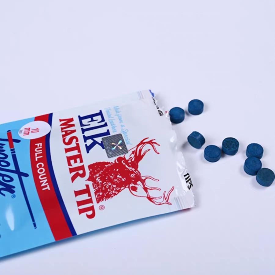 鹿牌皮头偏硬（美国进口）单层中8通用皮头-11mm【拍1发2】顺丰包邮