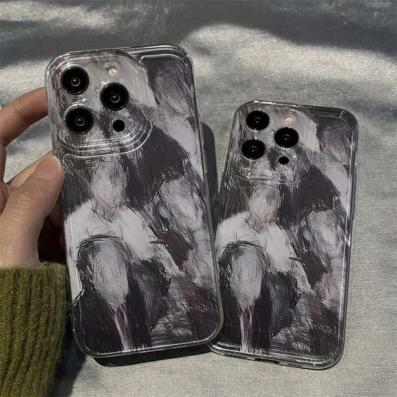 适用iPhone苹果15pro手机壳A1864潮牌12pro/13promax/xr高级感男