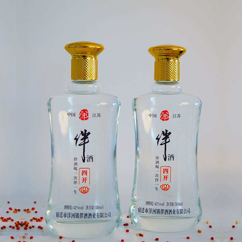 伴伴酒【厂长推荐 】纯粮酒 浓香型 四开白酒  500ml42度42度500