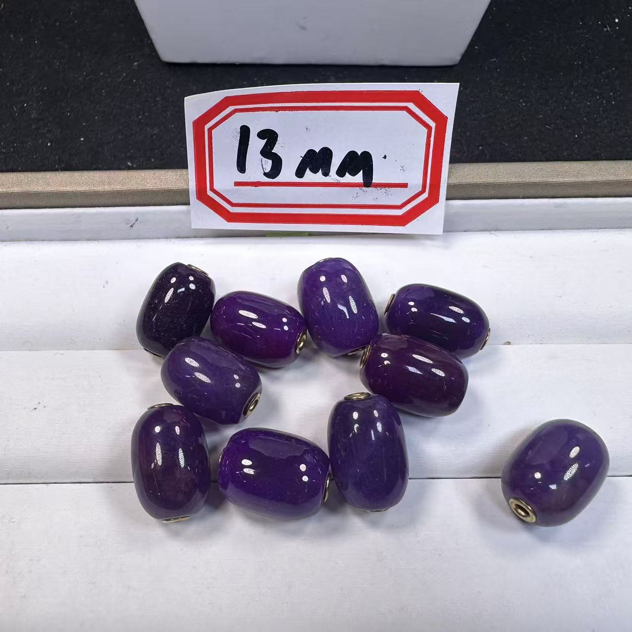  桶珠13mm吊坠发一个L15