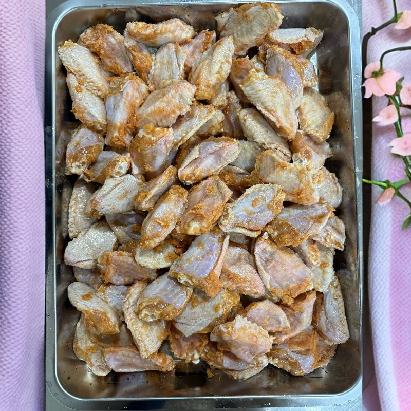 【新疆包邮】正大香辣味半成品腌制鸡翅中2包（3kg）