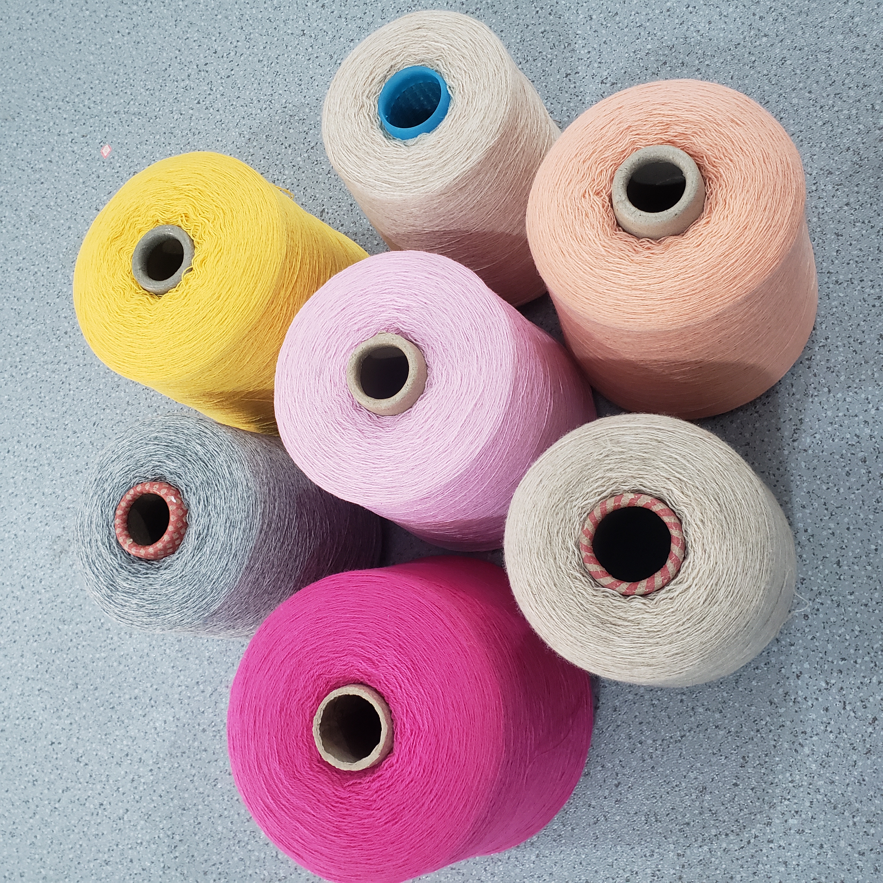 山羊绒机织手编线