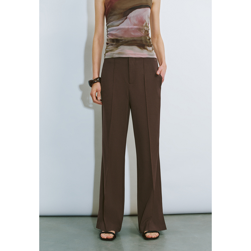 UR女装时尚魅力氛围感通勤百搭喇叭裤UWG640079