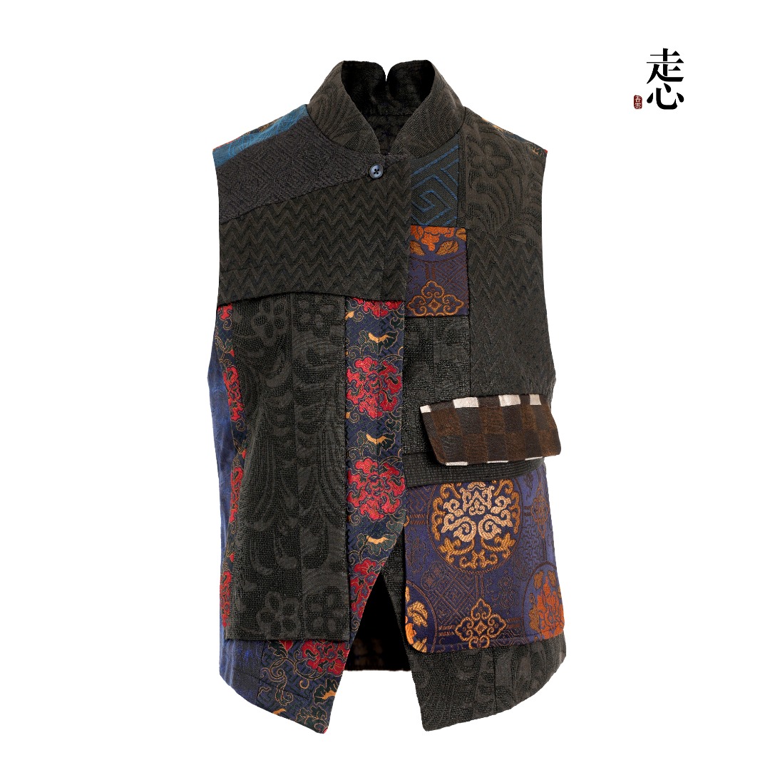 ❤❤【香云走心】香云纱马甲24Z11206