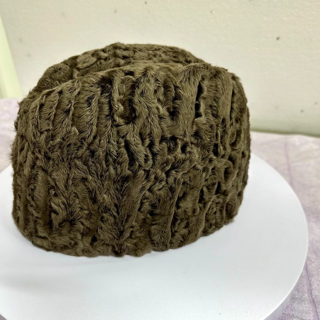 羊羔绅士保暖男帽帽子