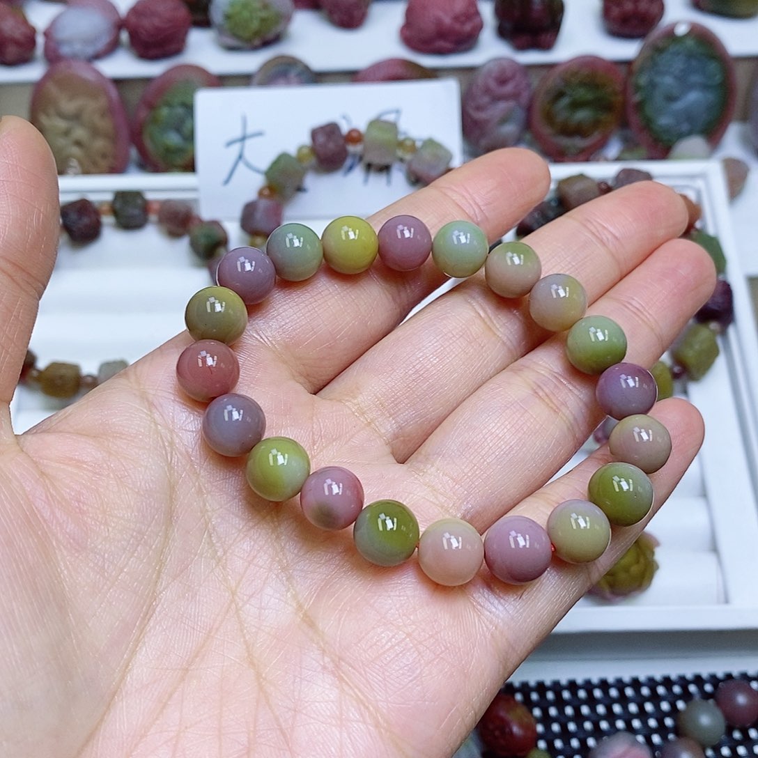 玛瑙/玉髓盐源玛瑙手链未镶嵌✨****?