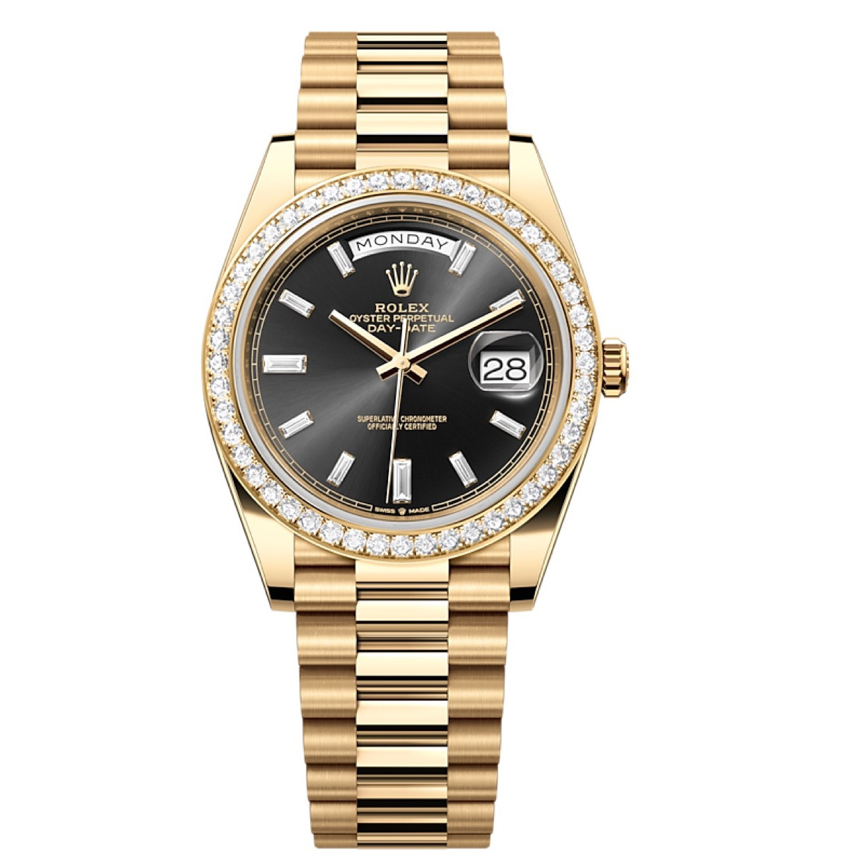 99新 Rolex/劳力士 智超/黑冰糖原钻228348/40mm/单表