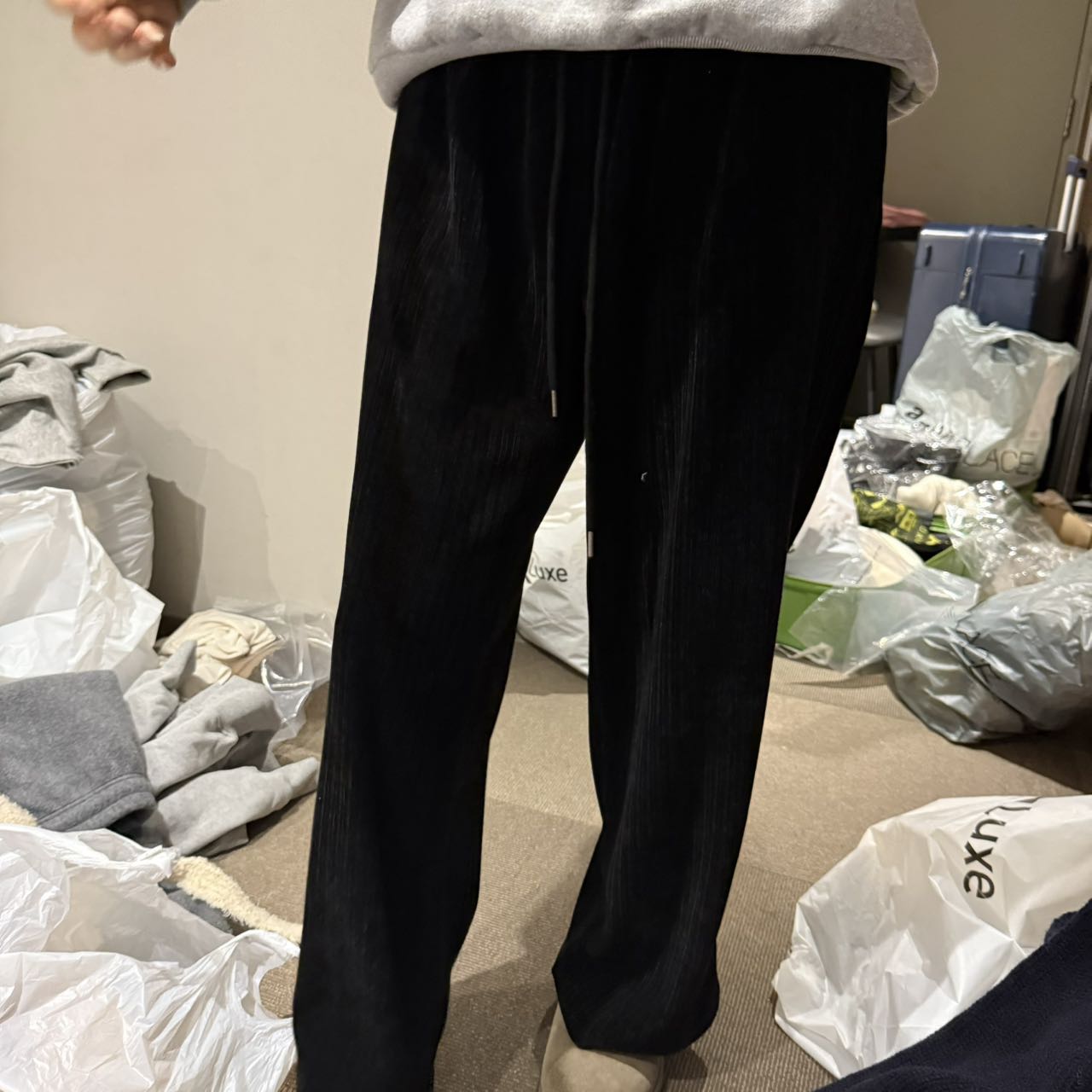 【婷婷家】No退换-东大门ST卫裤