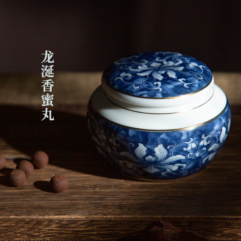 【郑师傅】高货龙涎香蜜丸可搓香薰条60g 青花瓷罐装