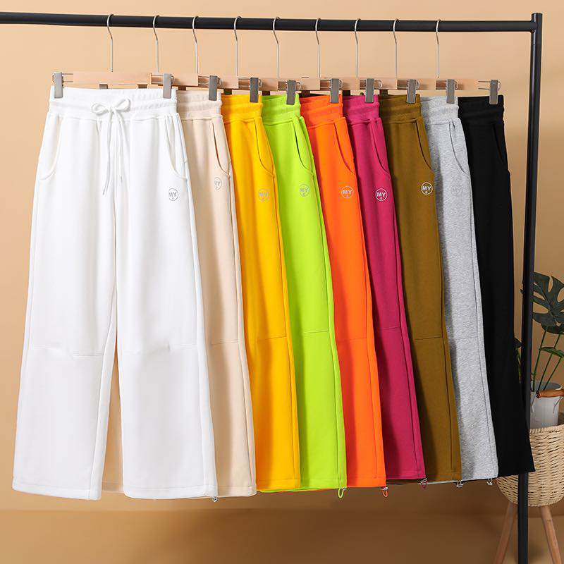  MY秋冬多巴胺运动休闲两穿裤健身时尚百搭显瘦保暖卫裤子加厚