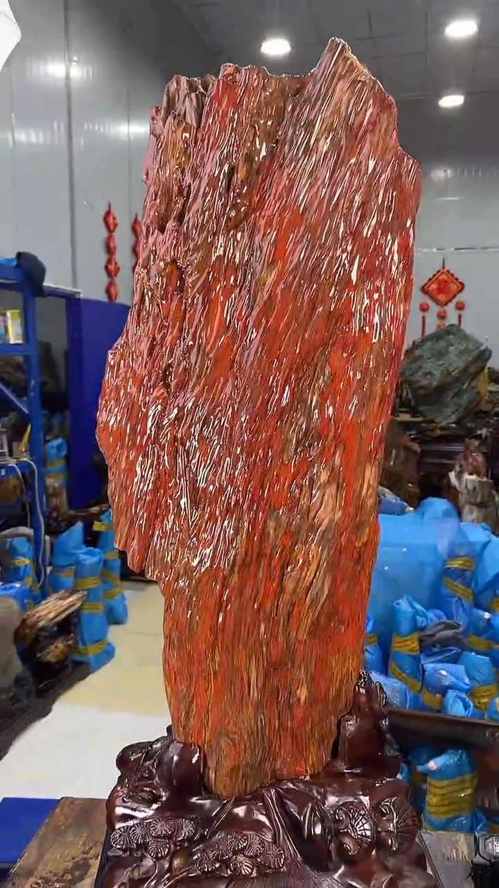 【闪购商品】硅化玉摆件未镶嵌61