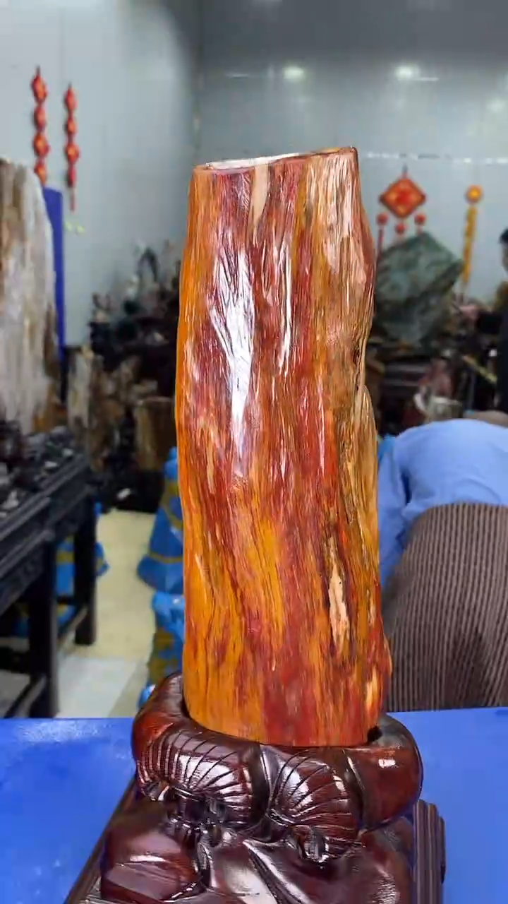 【闪购商品】硅化玉摆件未镶嵌22