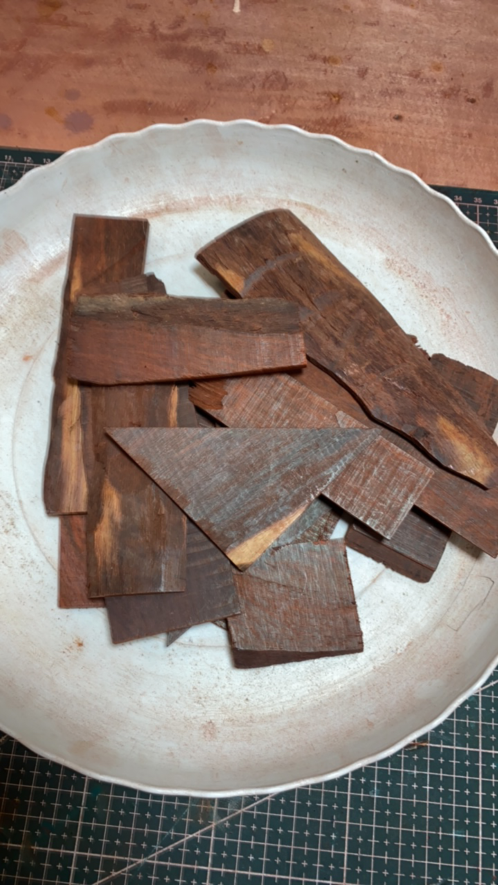 一物一拍红木边角料（直播间拍）手工制作