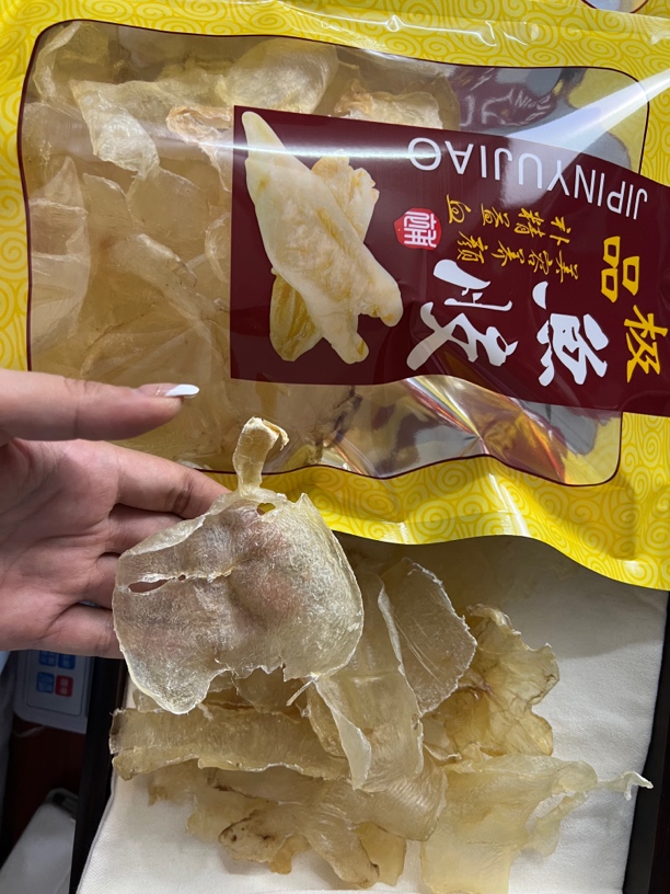 （原胶）蝴蝶胶，胶质感丰富，口感黏糯多胶，0腥味
